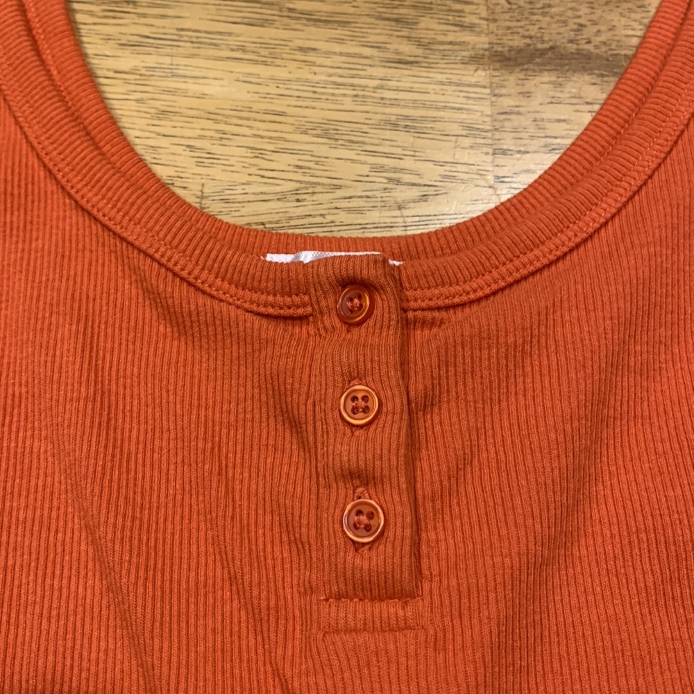 Orange/Red Tank Top - Picture 2 of 4